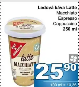 Jip Ledová káva Latte nabídka
