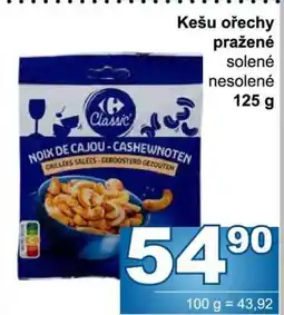 Jip Kešu ořechy pražené nabídka