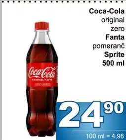 Jip COCA-COLA nabídka