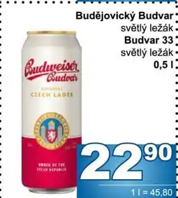 Jip Budějovický Budvar nabídka