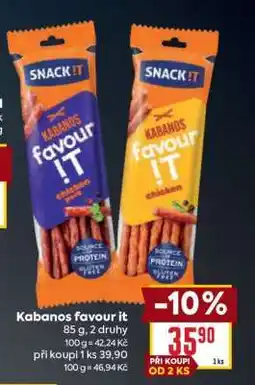 Billa KABANOS FAVOUR IT nabídka
