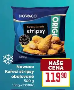 Billa Nowaco Kuřecí stripsy obalované nabídka