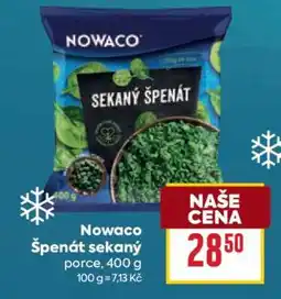 Billa Nowaco Špenát sekaný nabídka