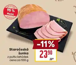Billa Staročeská šunka nabídka