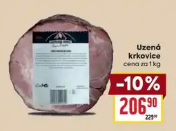 Billa Uzená krkovice nabídka