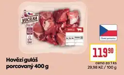 Billa Hovězí guláš porcovaný 400 g nabídka