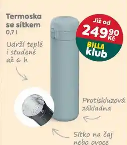 Billa Termoska se sítkem nabídka