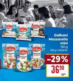 Billa Galbani Mozzarella mini nabídka