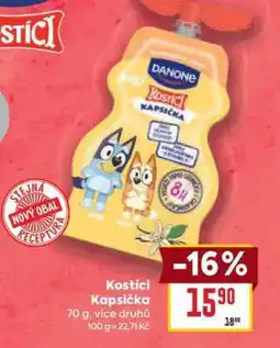 Billa Kostíci Kapsička nabídka
