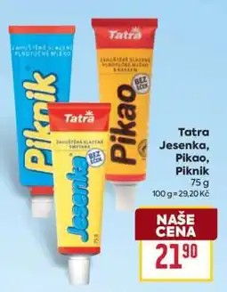 Billa Tatra Jesenka, Pikao, Piknik nabídka