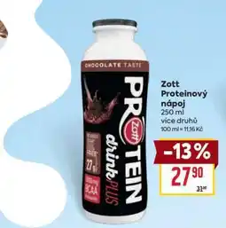 Billa Zott Proteinový nápoj nabídka