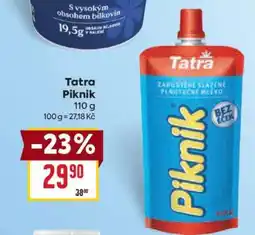 Billa TATRA PIKNIK nabídka