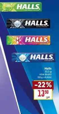 Billa HALLS nabídka