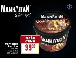 Billa MANHATTAN Zmrzlina nabídka