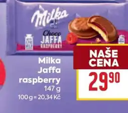Billa Milka Jaffa raspberry nabídka