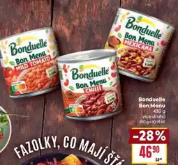 Billa Bonduelle Bon Menu nabídka