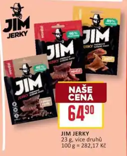 Billa Jim Jerky nabídka