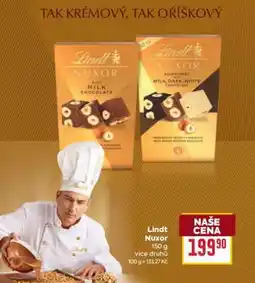 Billa Lindt Nuxor nabídka