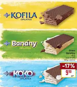 Billa Orion Oplatky nabídka