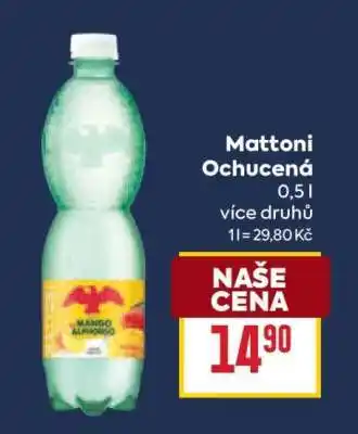 Billa Mattoni ochucená nabídka