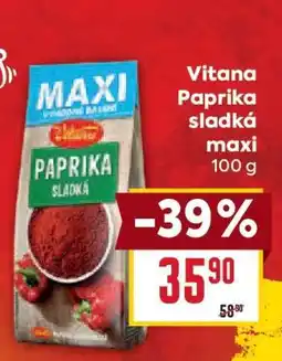 Billa Vitana Paprika sladká maxi nabídka