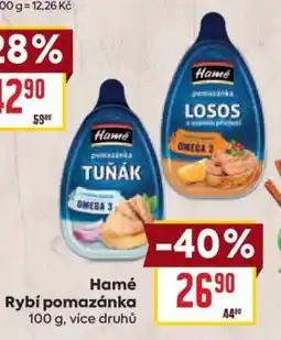 Billa Hamé Rybí pomazánka nabídka