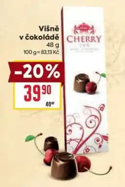 Billa Višně v čokoládě nabídka