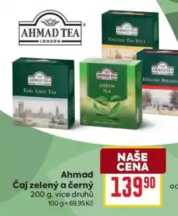 Billa Ahmad Čaj zelený a černý nabídka