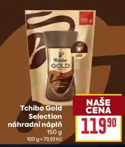 Billa Tchibo Gold Selection náhradní náplň nabídka