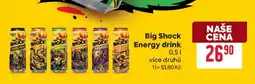 Billa Big Shock energy drink nabídka