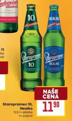 Billa Staropramen 10, Nealko nabídka