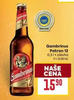 Billa Gambrinus Patron 12 nabídka