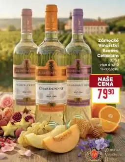 Billa Zámecké Vinařství Bzenec Cellarium nabídka