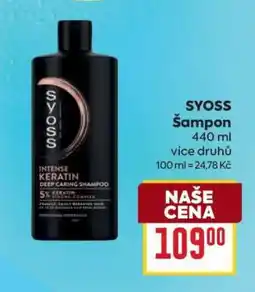 Billa Syoss Šampon nabídka