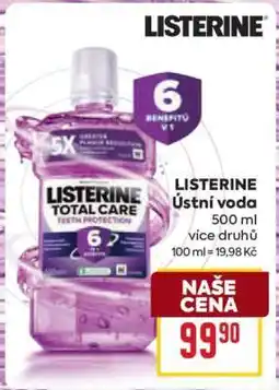 Billa Listerine ústní voda nabídka