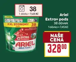 Billa ARIEL EXTRA PODS nabídka