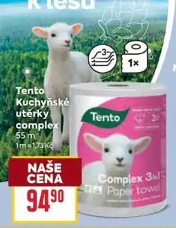 Billa Tento Kuchyňské utěrky Complex nabídka