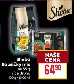 Billa Sheba Kapsičky mix nabídka