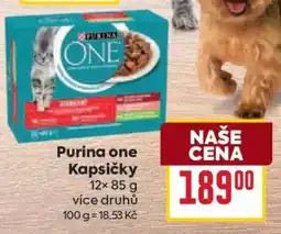 Billa Purina One Kapsičky nabídka