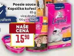 Billa Poesie sauce Kapsička kuřecí nabídka