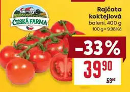 Billa Rajčata koktejlová nabídka