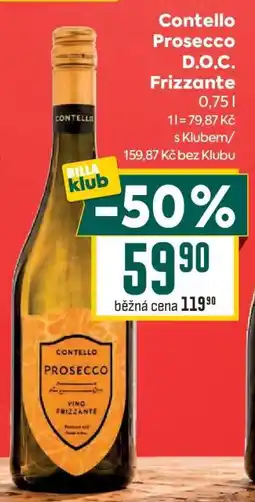 Billa Contello Prosecco D.O.C. Frizzante nabídka