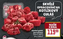 Billa Hovězí guláš porcovaný nabídka
