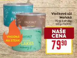 Billa Vločková sůl mořská nabídka