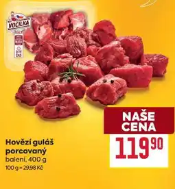Billa Hovězí guláš porcovaný nabídka