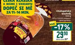 Billa Chalupářský bochník nabídka