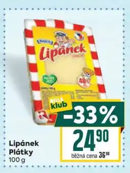 Billa Lipánek Plátky 100 g nabídka