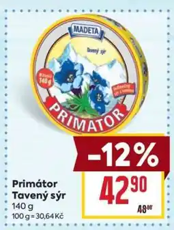 Billa Primator tavený sýr nabídka