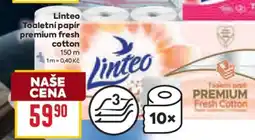 Billa Linteo Toaletní papír premium Fresh cotton nabídka
