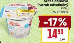 Billa Srdce domova Tvaroh odtučněný nabídka